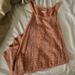 American Eagle Outfitters Dresses | American Eagle Waffle Knit Floral Midi Dress | Color: Orange | Size: M