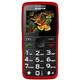 ALIGATOR Senioren grosstasten Handy AZA675RD mit 2,2“ Farb-Display, SOS-Taste und Lokalisierung, Farbe rot