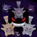 Ectoplasma Gengar Anime Iced Out Iced Out Collier pour homme pendentif drôle bijoux Hip Hop