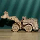 Puzzle 3D en bois pour adultes jeu de Construction camion de course Bulldozer difficile modèle