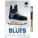 NHL St. Louis Blues - Drip Skate 21 Wall Poster 22.375 x 34