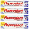 Pepsodent Complete Care Anticavity Fluoride Toothpaste 5.5 Oz (Pack of 4) | Original Natural Toothpaste Sensitive Teeth | Enamel Repair Toothpaste | Whitening Teeth | Cavity Protection | Healthy Gums