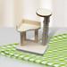 Xyer Mini Cat Tree Funny Wood Delicate Dollhouse Cat Tree for Kids