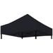 Eurmax Replacement Canopy Tent Top Cover for 5x5 Pop Up Canopy Instant Ez Canopy Top Cover ONLY (Coal)