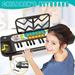 Ringshlar Keyboard Piano for Kids Multifunctional Charging Electronic Piano Toy USB Port
