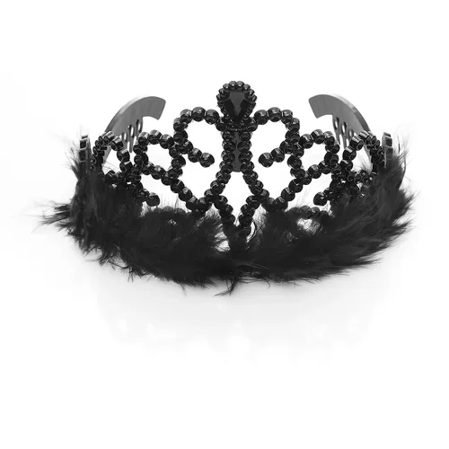 Diadem, schwarz
