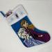 Disney Holiday | Disney Frozen Anna & Elsa Christmas Holiday Stocking Faux Fur Trim Nwt | Color: Blue/Purple | Size: Os