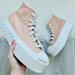 Converse Shoes | Nwt Converse Chuck Taylor All Star Lift 2x Platform Cozy Tones Women’s Shoes | Color: Cream/White | Size: 9.5