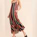 Anthropologie Dresses | Anthropologie X Farm Rio Rainbow Shimmer Maxi Dress | Color: Red | Size: M