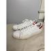 Adidas Shoes | Men's Adidas Stan Smith Tennis Shoe Size 10 White Leather Red Accent Sneaker | Color: White | Size: 10