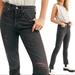 Levi's Jeans | Levis 501 Skinny Filiforme High Waist Distressed Jeans Nwt | Color: Black | Size: 26