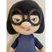 Disney Toys | Incredibles 2 Edna Plush 12 Inches New With Tags Disney Pixar | Color: Black/Blue | Size: Osb