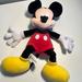 Disney Toys | Large Disney Parks Mickey Mouse Plush 17” | Color: Black/Red | Size: Osbb