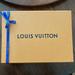 Louis Vuitton Accessories | Louis Vuitton Gift Box With Ribbon 14x10x5 | Color: Blue/Gold | Size: 14” X 10” X 5”