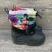 Disney Shoes | Disney Mickey Mouse Clubhouse Snow Boots Toddler Size 7 Waterproof Duck Boots | Color: Black/Purple | Size: 7bb