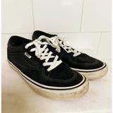 Vans Shoes | Men's Black Vans Sneaker Size 11 | Color: Black/White | Size: 11