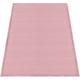 Teppich PACO HOME "Tatami 475" Teppiche Gr. B/L: 100 cm x 200 cm, 24 mm, 1 St., pink Esszimmerteppiche Kurzflor, Uni-Farben, mit Memory Foam, waschbar