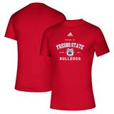 Men's adidas Red Fresno State Bulldogs Team Creator T-Shirt