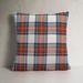 Birch Lane™ Rockleigh Cotton Plaid Throw Pillow Cover Polyester/Polyfill | 18 H x 18 W x 6 D in | Wayfair 369AB53EB8E54F26BE2C924B42EC6206