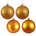 Freeport Park® Holiday Décor Ball Ornament Plastic in Yellow | 6 H in | Wayfair 676CB07CFC97491D9BB4AF68773B5DE4