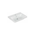 Villeroy&boch - Villeroy & Boch Subway 3.0 cabinet lavabo, 650 x 470 mm, 1 trou pour robinet, avec