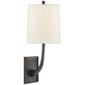 Visual Comfort Signature Collection Barbara Barry Lyric Branch 19 Inch Wall Sconce - BBL 2030BZ-L