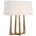 Visual Comfort Signature Collection Ian K. Fowler Scala 17 Inch Table Lamp - S 3514GI-L