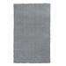 HomeRoots 3' x 5' Grey Plain Area Rug - 3' x 5' Oval