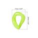 Acrylic Link Rings, 35mm Quick Linking C-Clips Hooks for DIY 48Pcs - Green - 23mm