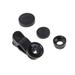 Universal Portable Cell Phone Camera Lens Super Wide Angle Lens Macro Lens and Fisheye Lens Clip on 3 in 1 Mobile Phone Lens Com