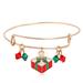 Kayannuo Back to School Clearance Christmas Bracelet Alloy Christmas Tree Drop Oil Pendant Christmas Bracelet