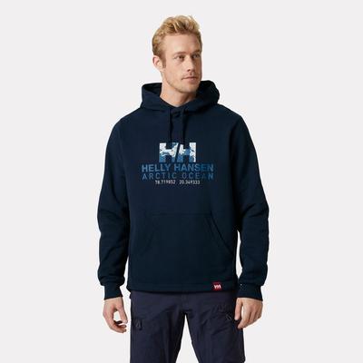 Helly Hansen Herren Arctic Ocean Bio-baumwolle Hoodie L