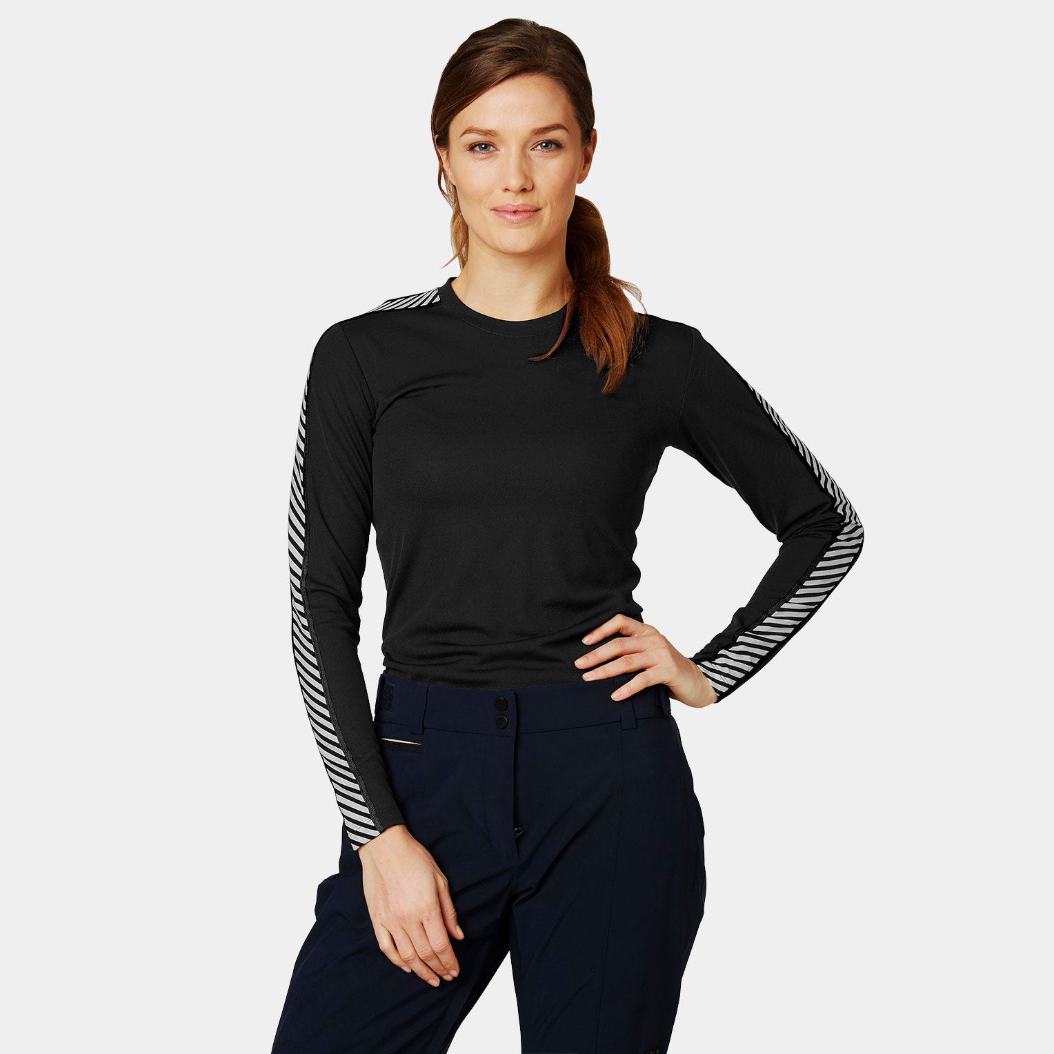 Helly Hansen Damen HH Lifa Thermo-oberteil Mit Rundhalsausschnitt XL Image