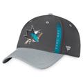 Men's Fanatics Branded Charcoal/Gray San Jose Sharks Authentic Pro Home Ice Flex Hat
