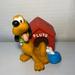 Disney Other | Disney Pluto Piggy Bank Hard Plastic H7” | Color: Orange/Red | Size: H 7”