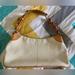 Dooney & Bourke Bags | Dooney And Bourke Leather Medium O Ring Slouch Bag | Color: Cream/White | Size: Os