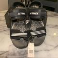 Adidas Shoes | Adidas Terrex Cyprex Ultra Dlx Sandals Men’s Size 13 Nwt | Color: Black/White | Size: 13