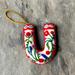 Anthropologie Holiday | Felt Letter Ornament | Color: Green/Red | Size: 4”