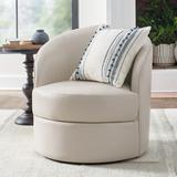 Stella Swivel Chair - Marbled Mineral - Grandin Road