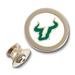 Gold South Florida Bulls Team Logo Lapel Pin