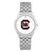 Unisex Silver South Carolina Gamecocks Team Logo Rolled Link Bracelet Wristwatch