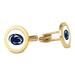 Gold Penn State Nittany Lions Logo Cufflinks