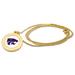 Women's Gold Kansas State Wildcats Logo Pendant Necklace