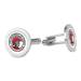 Silver University of Tampa Spartans Logo Cufflinks