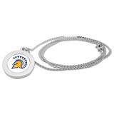 Women's Silver San Jose State Spartans Logo Pendant Necklace