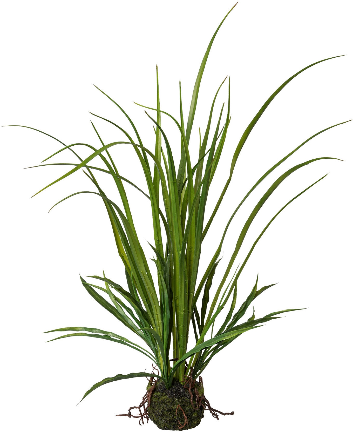 Kunstgras CREATIV GREEN "Wiesengras im Ballen", grün, B:20cm H:71cm L:20cm, Obermaterial: 100% Polyethylen, Kunstpflanzen