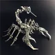 MMZ-Puzzlel en métal 3D SteelWarcraft Scorpion KING assemblage d'animaux kit de bricolage modèle