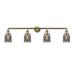 Innovations Lighting Bruno Marashlian Small Bell 42 Inch 4 Light LED Bath Vanity Light - 215-AB-G53-LED