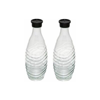 Glaskaraffe Crystal Penguin, 0,7 l, 2 Stück - Sodastream