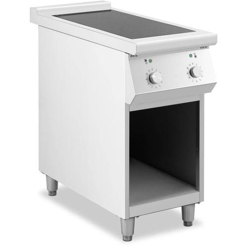 Royal Catering - Induktionsherd Standherd 8500 w 2 Kochfelder bis 260 °c Edelstahl